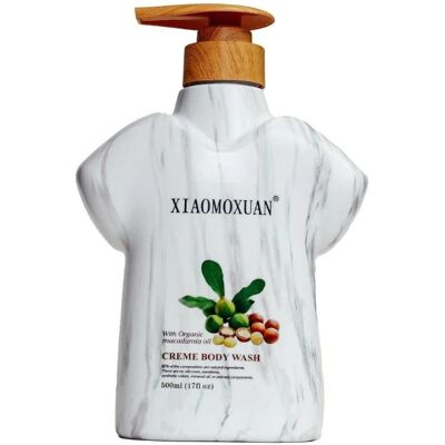 Sapun Xiaomoxuan Organic Macadamia Oil Cream pentru Corp si Fata - 550 ml Sapun Xiaomoxuan Organic Macadamia Oil Cream pentru Corp si Fata - 550 ml