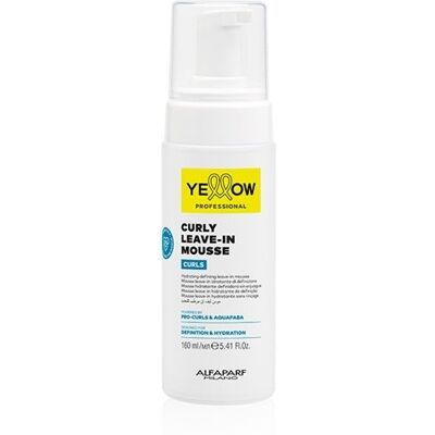 Yellow Curls Spumă Hidratantă Leave-In pentru Păr Ondulat și Creț 160ml Yellow Curls Spumă Hidratantă Leave-In pentru Păr Ondulat și Creț 160ml