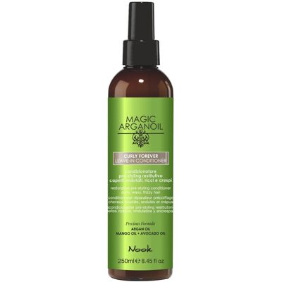 Nook Magic ArganOil Curly Forever Leave-In Conditioner Balsam Fără Clătire pentru Păr Creț și Ondulat 250 ml Nook Magic ArganOil Curly Forever Leave-In Conditioner Balsam Fără Clătire pentru Păr Creț și Ondulat 250 ml