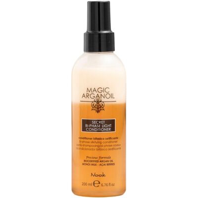 Balsam spray Nook Magic Argan Oil Bi-phase Light Fără Clătire, Cantitate: 200 ml Balsam spray Nook Magic Argan Oil Bi-phase Light Fără Clătire, Cantitate: 200 ml