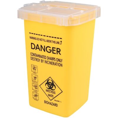 Recipient pentru lame uzate JRL JNC01 Yellow Recipient pentru lame uzate JRL JNC01 Yellow