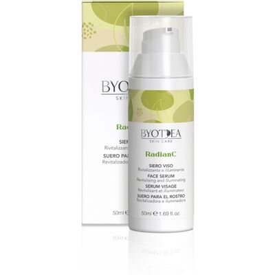 Serum Revitalizant Pentru Față Îmbogățită Cu Vitamina C, Byotea RadianC 50ml Serum Revitalizant Pentru Față Îmbogățită Cu Vitamina C, Byotea RadianC 50ml