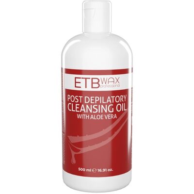 ETB WAX Ulei de Curățare Post-Epilare cu Aloe Vera – Calmare și Hidratare Instantă după Epilare – 500 ml ETB WAX Ulei de Curățare Post-Epilare cu Aloe Vera – Calmare și Hidratare Instantă după Epilare – 500 ml