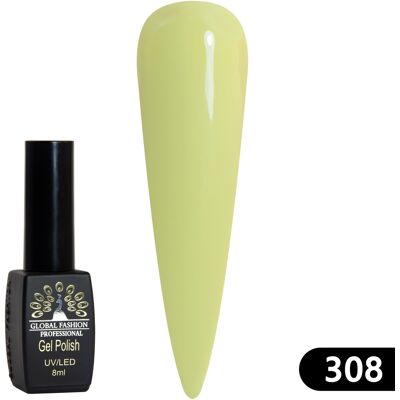 Pauco Oja semipermanenta BLACK ELITE, 8 ml, 308 - TPO Free Pauco Oja semipermanenta BLACK ELITE, 8 ml, 308 - TPO Free