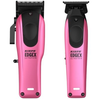 Set combo Kiepe Edgex Pink Masina de tuns si Masina de contur fara fir Set combo Kiepe Edgex Pink Masina de tuns si Masina de contur fara fir