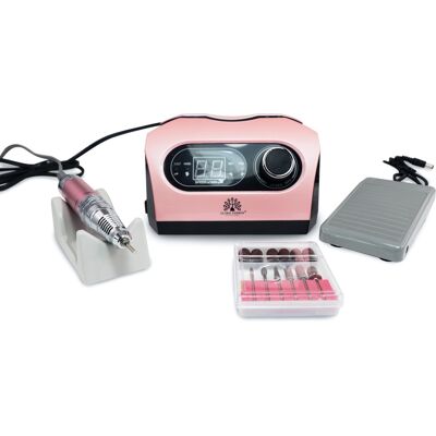 Pauco Pila/Freza Electrica pentru Manichiura si Pedichiura Global Fashion 50.000rpm, 80W, ZS-717- Roz Pauco Pila/Freza Electrica pentru Manichiura si Pedichiura Global Fashion 50.000rpm, 80W, ZS-717- Roz