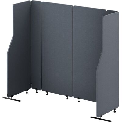Domator24 Paravan acustic SADIE Carbon Fog 280/145 cm Domator24 Paravan acustic SADIE Carbon Fog 280/145 cm