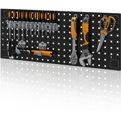 Domator24 Panou pentru unelte posterior negru, 834x342x10 mm: accesorii pentru MEGAN Domator24 Panou pentru unelte posterior negru, 834x342x10 mm: accesorii pentru MEGAN