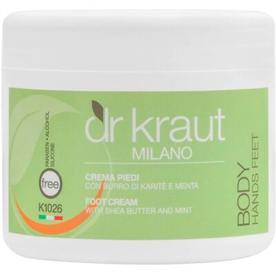 Arcocere Cremă pentru picioare Dr. Kraut 500 ml - Cu mentă și unt de shea Arcocere Cremă pentru picioare Dr. Kraut 500 ml - Cu mentă și unt de shea