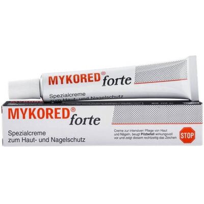 Mykored Forte Cremă pentru unghii și piele împotriva micozelor și ciupercilor 20 ml Mykored Forte Cremă pentru unghii și piele împotriva micozelor și ciupercilor 20 ml