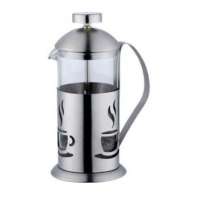 French press 600ml Kaffia (oțel inoxidabil) - model de cafea French press 600ml Kaffia (oțel inoxidabil) - model de cafea