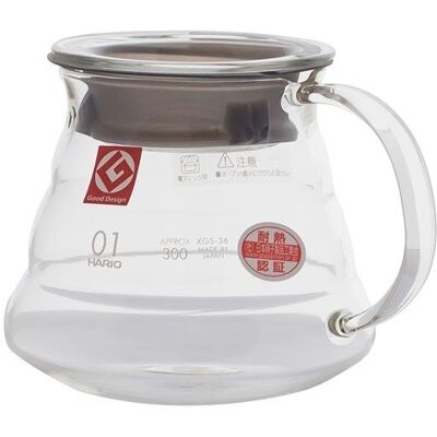 Hario V60 Range Server - 360ml - Sticlă Rezistentă la Căldură Hario V60 Range Server - 360ml - Sticlă Rezistentă la Căldură