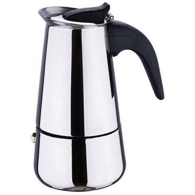 Cafetieră moka Kaffia 6 căni din oțel inoxidabil Cafetieră moka Kaffia 6 căni din oțel inoxidabil