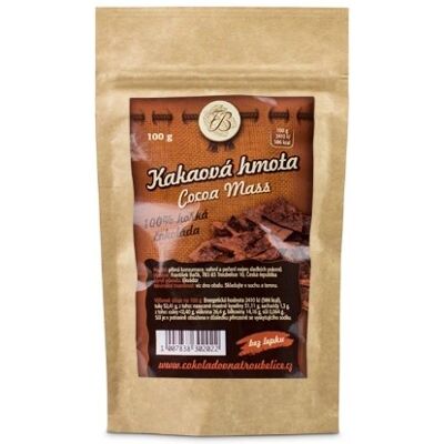 Čokoládovna Troubelice Masă de cacao 100 g, fabrica de ciocolată Troubelice Čokoládovna Troubelice Masă de cacao 100 g, fabrica de ciocolată Troubelice