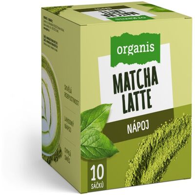 Allnature Organis Matcha Latte 10 x 17 g Allnature Organis Matcha Latte 10 x 17 g