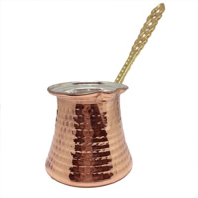 Kaffia - XXL - 420-440 ml - Cupru tin - Ceașnică turcă de cafea Kaffia - XXL - 420-440 ml - Cupru tin - Ceașnică turcă de cafea