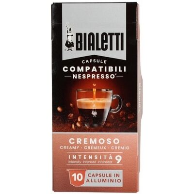 Capsule Bialetti Nespresso® Cremoso 10 buc Capsule Bialetti Nespresso® Cremoso 10 buc