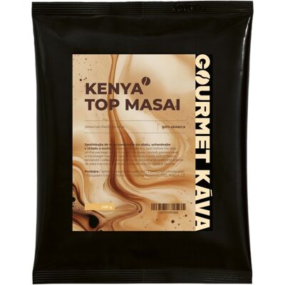 GourmetKava Kenya Top Masai, boabe de cafea Arabica: Nu, mulțumesc. 250g GourmetKava Kenya Top Masai, boabe de cafea Arabica: Nu, mulțumesc. 250g