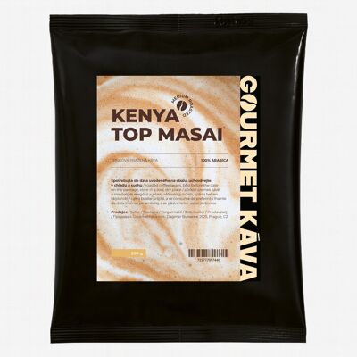 GourmetKava Kenya Top Masai, PRAJITĂ MEDIE, cafea boabe arabica: Nu, mulțumesc. 250g GourmetKava Kenya Top Masai, PRAJITĂ MEDIE, cafea boabe arabica: Nu, mulțumesc. 250g