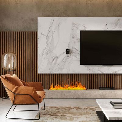 Focar semineu electric 3D cu vapori de apa incorporabil, Led, cu sunet, 8 culori, Wi-Fi cu APP internet, ElectricSun MISTique mediu 100cm Focar semineu electric 3D cu vapori de apa incorporabil, Led, cu sunet, 8 culori, Wi-Fi cu APP internet, ElectricSun MISTique mediu 100cm
