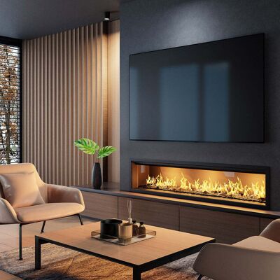 Focar semineu electric 3D cu vapori de apa incorporabil, Led, cu sunet, 8 culori, Wi-Fi cu APP internet, ElectricSun MISTique MARE 150cm Focar semineu electric 3D cu vapori de apa incorporabil, Led, cu sunet, 8 culori, Wi-Fi cu APP internet, ElectricSun MISTique MARE 150cm