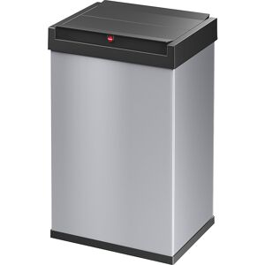 Hailo Coș de gunoi cu capac batant BIG-BOX SWING, volum 35 l, recipient argintiu Hailo Coș de gunoi cu capac batant BIG-BOX SWING, volum 35 l, recipient argintiu