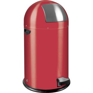 EKO Coș de gunoi cu capac rabatabil și pedală, volum 33 l, î. x Ø 700 x 350 mm, roșu EKO Coș de gunoi cu capac rabatabil și pedală, volum 33 l, î. x Ø 700 x 350 mm, roșu