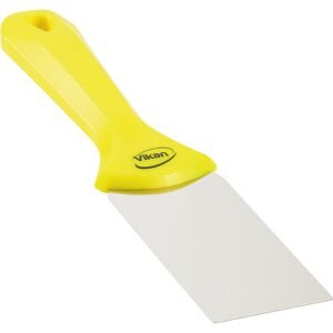 Vikan Racletă de mână cu lamelă din inox, lățime 50 mm, amb. 10 buc., galben Vikan Racletă de mână cu lamelă din inox, lățime 50 mm, amb. 10 buc., galben