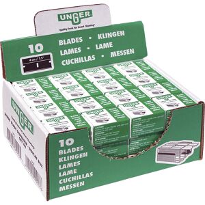 Unger Lamă de schimb, pentru șpaclu de siguranță ErgoTec®, amb. 10 buc., 40 mm, minimum 10 amb. Unger Lamă de schimb, pentru șpaclu de siguranță ErgoTec®, amb. 10 buc., 40 mm, minimum 10 amb.