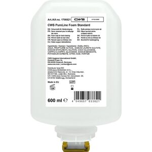 CWS Săpun spumă PureLine, amb. 8 buc. a câte 600 ml, transparent CWS Săpun spumă PureLine, amb. 8 buc. a câte 600 ml, transparent