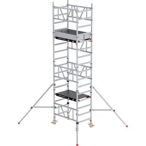 Altrex Schelă mobilă cu asamblare rapidă MiTOWER Standard, platformă Fiber-Deck®, lung. x lăț. 1200 x 750 mm, înălțime de lucru 5 m Altrex Schelă mobilă cu asamblare rapidă MiTOWER Standard, platformă Fiber-Deck®, lung. x lăț. 1200 x 750 mm, înălțime de lucru 5 m