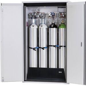 asecos Dulap pentru butelii de gaz sub presiune rezistent la incendiu G90, pentru depozitare în spații de lucru, pentru 4 x sticle de 50 l, lățime ext asecos Dulap pentru butelii de gaz sub presiune rezistent la incendiu G90, pentru depozitare în spații de lucru, pentru 4 x sticle de 50 l, lățime ext