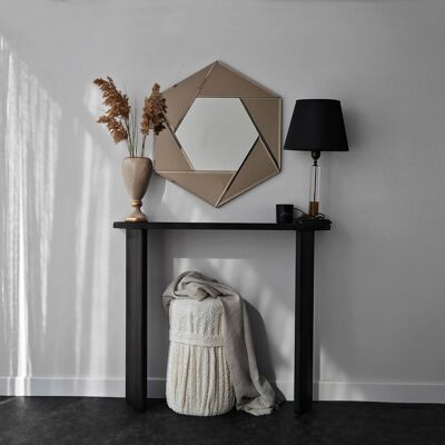 Neostill Oglinda decorativa, Hanah Home, Status, 60x70 cm, Bronz Neostill Oglinda decorativa, Hanah Home, Status, 60x70 cm, Bronz