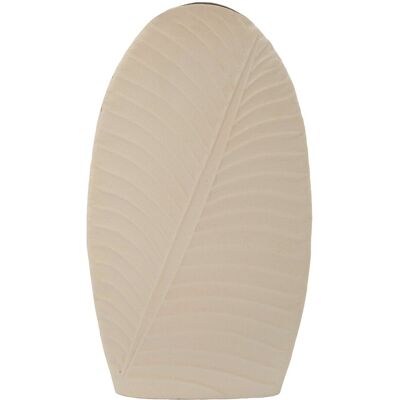 Vaza decorativa Dune High, Mauro Ferretti, 31x13x53.5 cm, fier, crem Vaza decorativa Dune High, Mauro Ferretti, 31x13x53.5 cm, fier, crem