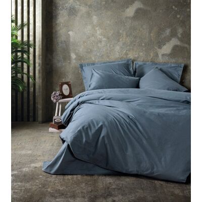 Lenjerie de pat dubla Super King (FR), L'essentiel Maison, Plain, Antracit Lenjerie de pat dubla Super King (FR), L'essentiel Maison, Plain, Antracit