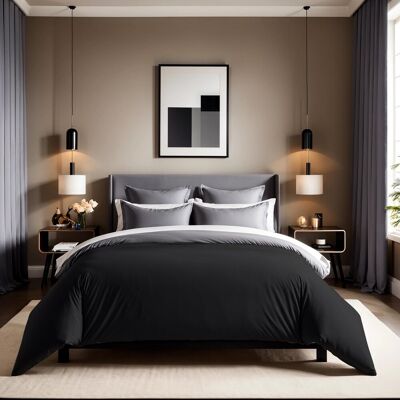 Husa de pilota Ranforce King (FR) (IT), L'essentiel Maison, Tonne Grise, Negru Husa de pilota Ranforce King (FR) (IT), L'essentiel Maison, Tonne Grise, Negru