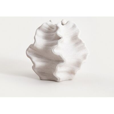 Vaza Mare, Homla, 21x21x20 cm, ceramica, alb Vaza Mare, Homla, 21x21x20 cm, ceramica, alb