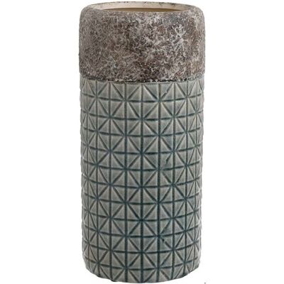 Vaza Green, InArt, 16 x 34.5 cm, ceramica, verde Vaza Green, InArt, 16 x 34.5 cm, ceramica, verde