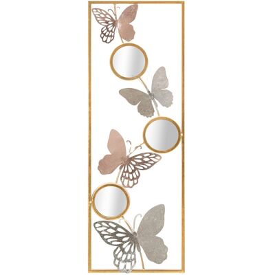 Decoratiune pentru perete, Mauro Ferretti, Buttry - A, 31 x 2 x 90 cm, fier, multicolor Decoratiune pentru perete, Mauro Ferretti, Buttry - A, 31 x 2 x 90 cm, fier, multicolor