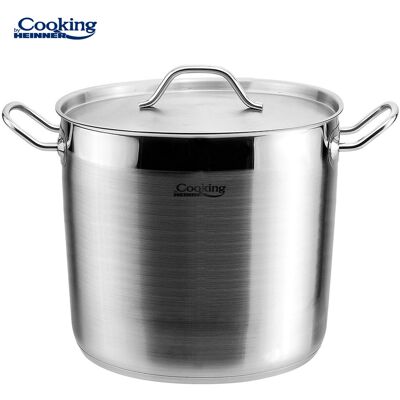 Oala cu capac, Cooking by Heinner, Maestro, 26 x 21 cm, 11 L, inox, gri Oala cu capac, Cooking by Heinner, Maestro, 26 x 21 cm, 11 L, inox, gri