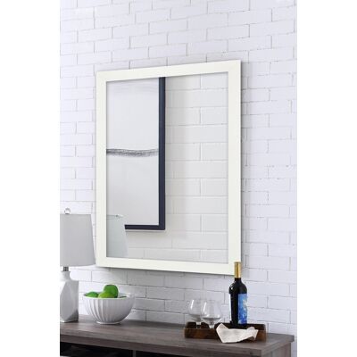 Oglindă Decorativă Albă Hanah Home - Cu Cadru Oglindă Decorativă Albă Hanah Home - Cu Cadru