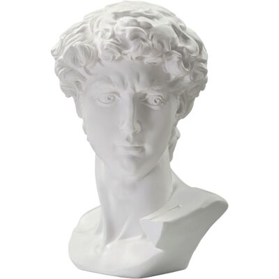 Decoratiune, Mauro Ferretti, Big Head, 44 x 35.5 x 60 cm, polirasina, alb Decoratiune, Mauro Ferretti, Big Head, 44 x 35.5 x 60 cm, polirasina, alb