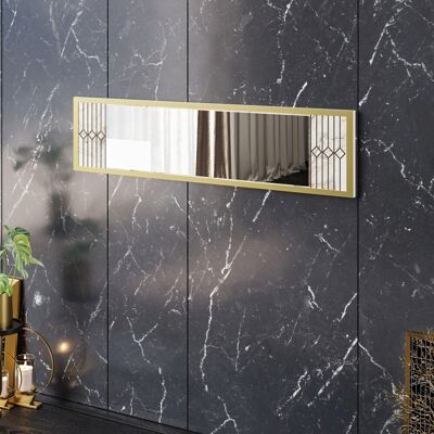 Decorotika Oglindă decorativă din PAL, Hanah Home, Frida Console, 120x29.5x2 cm, Alb Decorotika Oglindă decorativă din PAL, Hanah Home, Frida Console, 120x29.5x2 cm, Alb