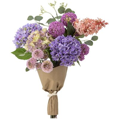 Buchet flori artificiale, Bloomingville, Edge, 30x80 cm, poliester/polietilena, mov Buchet flori artificiale, Bloomingville, Edge, 30x80 cm, poliester/polietilena, mov