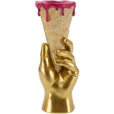 Figurina /sculptura decorativa Flower Cone, Mauro Ferretti, 12.5x11x31 cm, polirasina, multicolor Figurina /sculptura decorativa Flower Cone, Mauro Ferretti, 12.5x11x31 cm, polirasina, multicolor