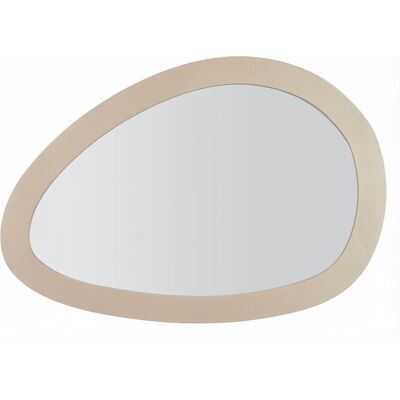 Oglinda de perete, Mauro Ferretti, Saturn, 71x1.5x48 cm, fier/MDF, gri dove Oglinda de perete, Mauro Ferretti, Saturn, 71x1.5x48 cm, fier/MDF, gri dove