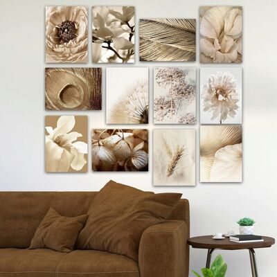 Lulu Tablou decorativ MDF, 12MDF33YS, Dimensiune: 20 x 15 cm (12 bucăți), Multicolor Lulu Tablou decorativ MDF, 12MDF33YS, Dimensiune: 20 x 15 cm (12 bucăți), Multicolor
