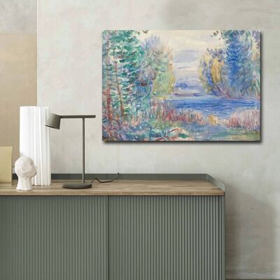 Canvart Tablou decorativ, 70100FAMOUSART-020, 70 x 100 cm, Multicolor Canvart Tablou decorativ, 70100FAMOUSART-020, 70 x 100 cm, Multicolor