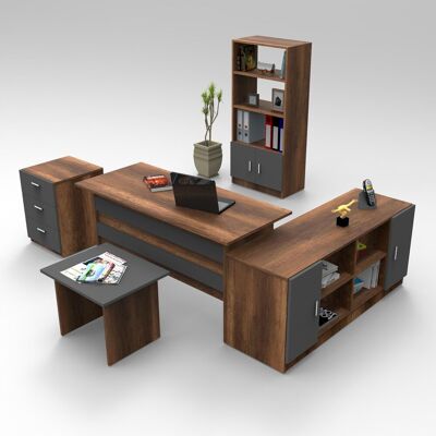 Kalune Design 956LCS2122 - Set mobilier de birou Kalune Design 956LCS2122 - Set mobilier de birou