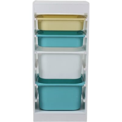 Organizator jucarii / mobilier camera copilului U-grow, 40.8x30x90.3 cm, PB+PP, multicolor Organizator jucarii / mobilier camera copilului U-grow, 40.8x30x90.3 cm, PB+PP, multicolor